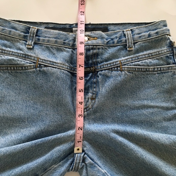 VTG Marithe Francois Girbaud Womens Blue Denim Jeans Sz 29x30 Y2K Mom - Picture 14 of 15